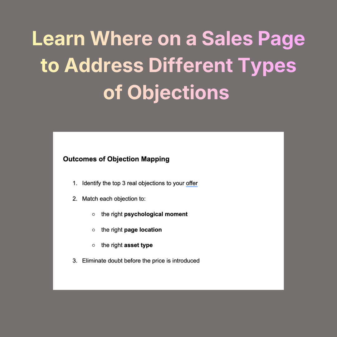Objection Handling Worksheet + AI Prompt