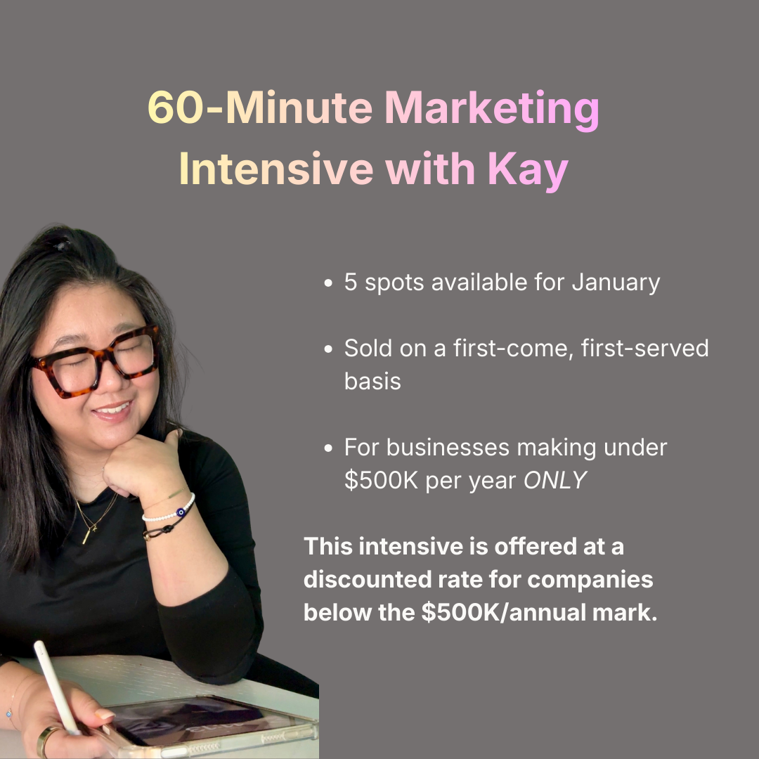 60 Minute Marketing Intensive